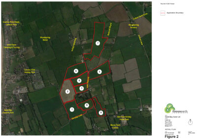 Kewstoke North Somerset Solar PV photomontage